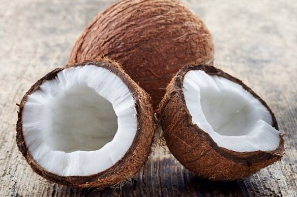 La noix de coco utilisée pour traiter les helminthiases