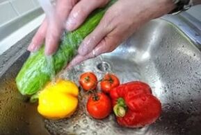 Laver les légumes pour éviter les infestations de parasites